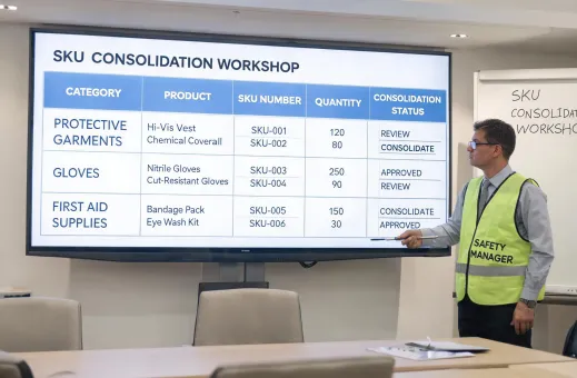 PPE SKU consolidation case